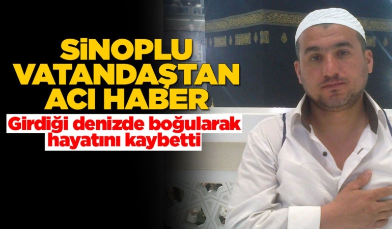 Akıntıya kapılan vatandaş hayatını kaybetti