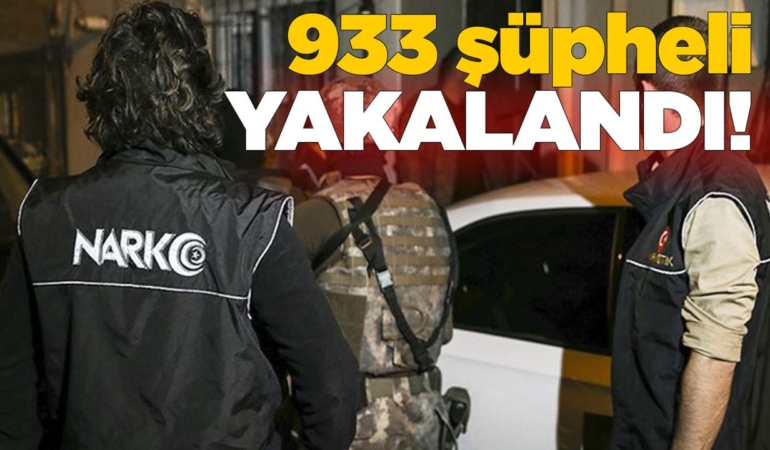 Sinop dahil 72 ilde dev operasyon