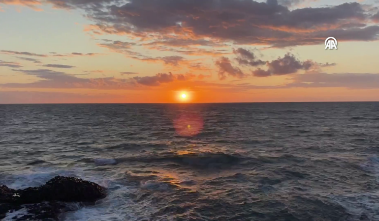 İnceburun’da güneşin batışı büyüledi