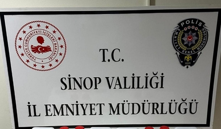 Sinop’ta çok miktarda etil alkol ele geçirildi