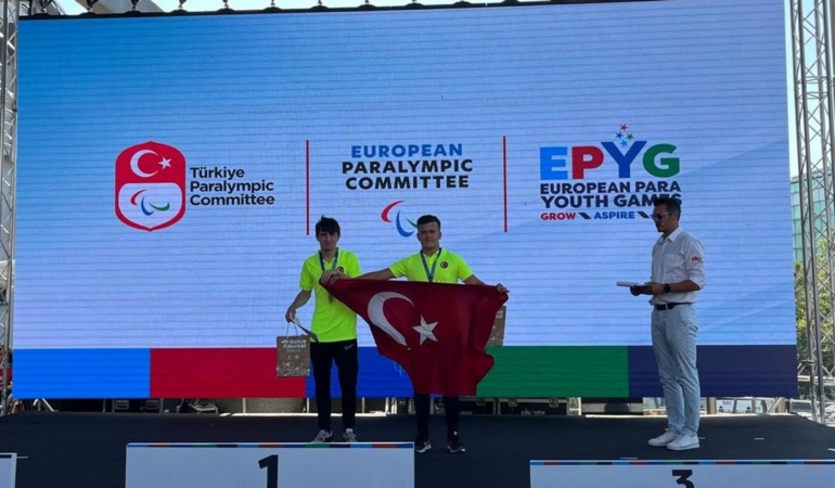 Sinoplu sporcu Efe Gümüş, Avrupa üçüncüsü oldu