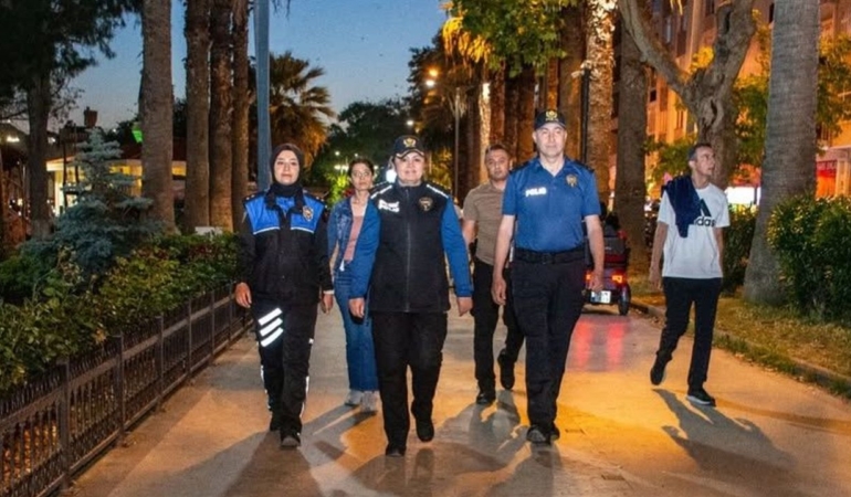 Emniyet Müdürü Sibel Kılıçoğlu sahaya indi