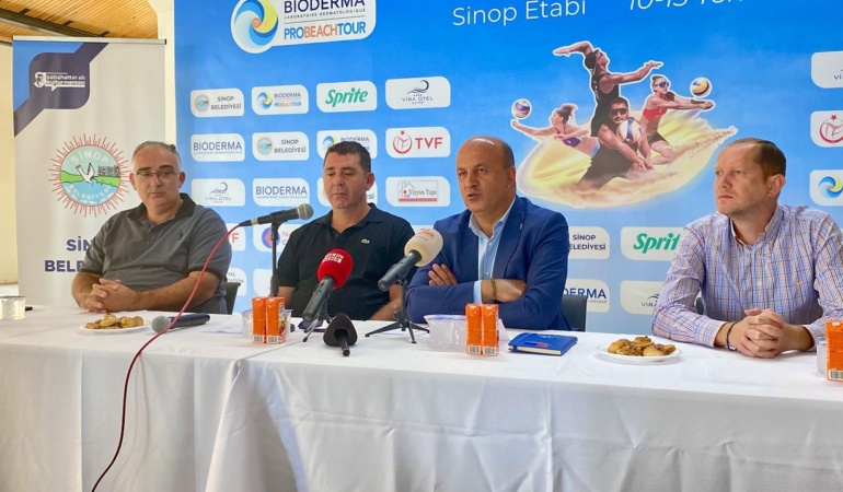 Sinop, Uluslararası Pro Beach Turnuvası’na hazırlanıyor