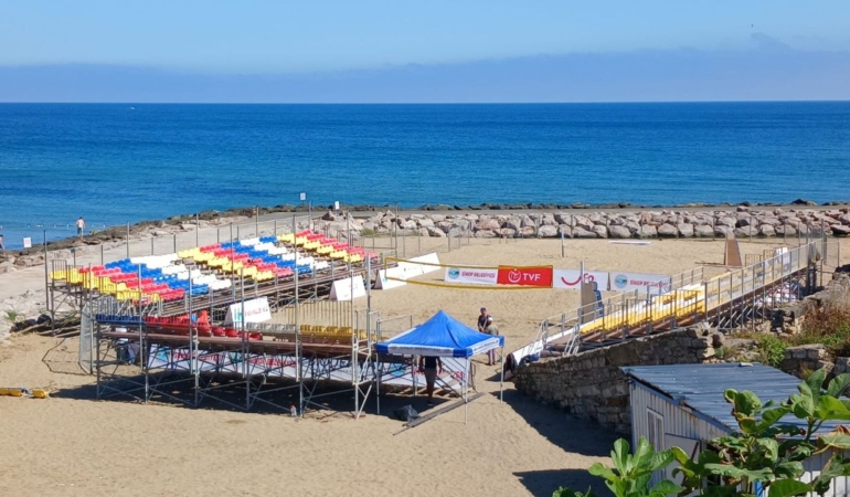 Sinop, uluslararası plaj voleyboluna hazırlanıyor