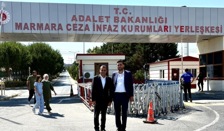 CHP Sinop heyeti, Ekrem İmamoğlu’nu cezaevinde ziyaret etti