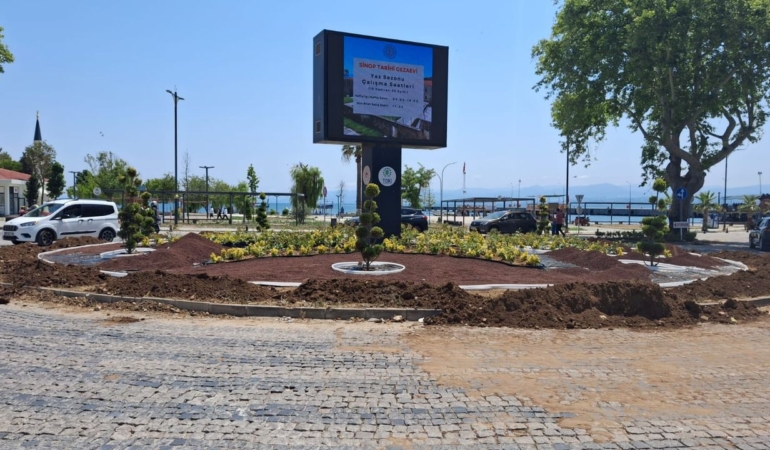 Sinop’ta sürdürülebilir peyzaj çalışması