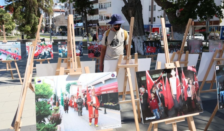 Sinop’ta 15 Temmuz Destanı fotoğraf sergisiyle yaşatılıyor