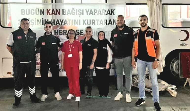 Sinop AFAD gönüllülerinden anlamlı destek