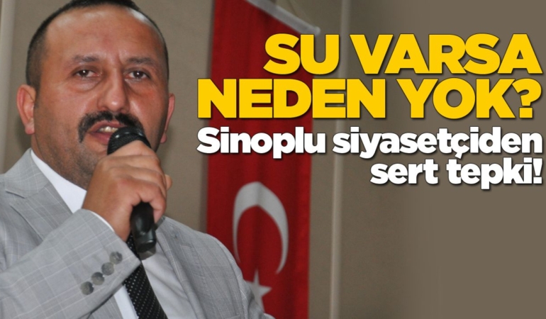 Yılmaz Şanlan isyan etti: Su sorunu beceriksizliktir!