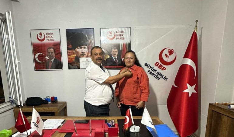 BBP Sinop’ta Kadın Kolları Başkanlığına yeni isim