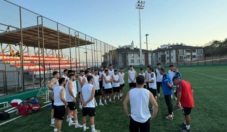 Sinopspor, sezonun ilk antrenmanına çıktı