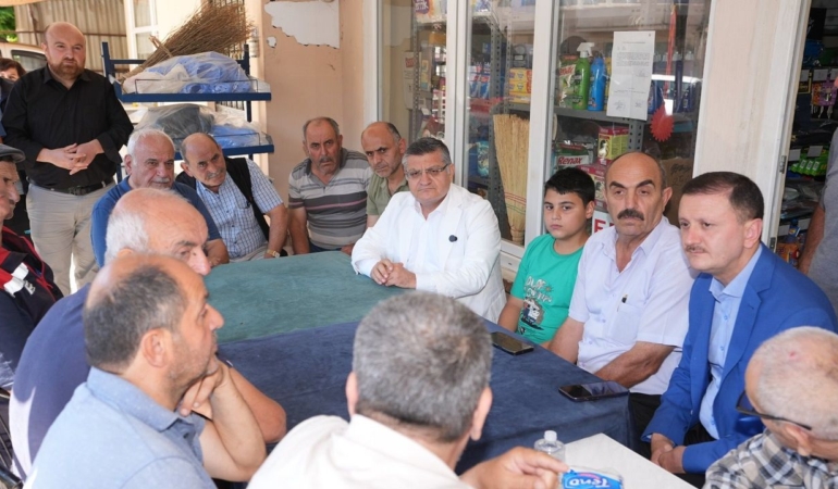 Vali Özarslan Kabalı sakinleriyle bir araya geldi