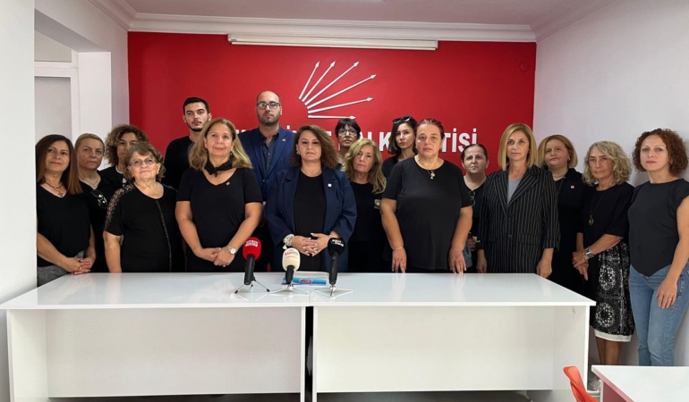 CHP Sinop Kadın Kolları’ndan kadın cinayetlerine tepki