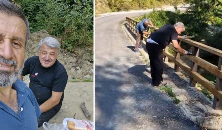Gurbetçilerden memleketlerine anlamlı dokunuş