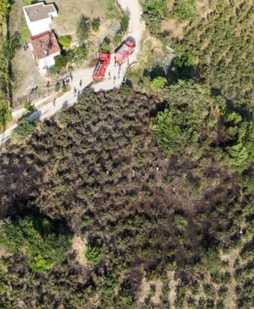 findik-bahcesinde-cikan-yangina-mudahale-edildi