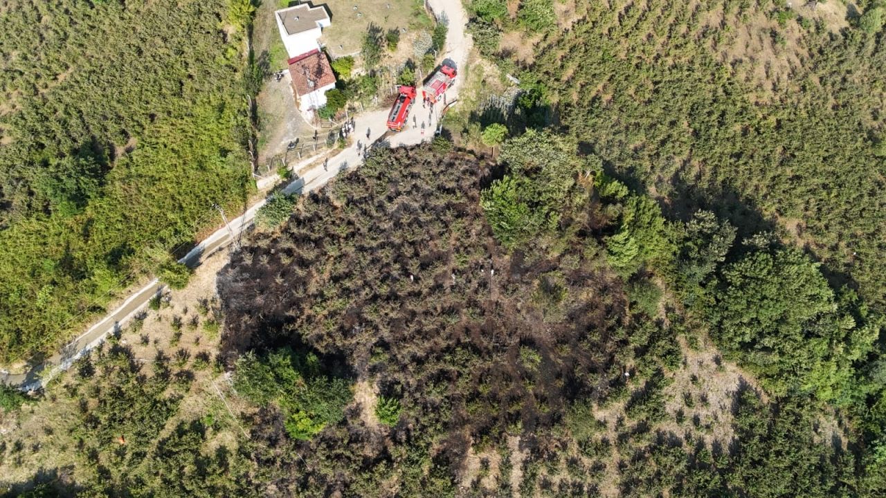 findik-bahcesinde-cikan-yangina-mudahale-edildi
