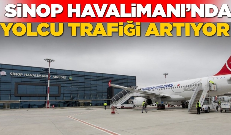 Sinop Havalimanı’ndan 7 ayda 63 bin 955 yolcu geçti
