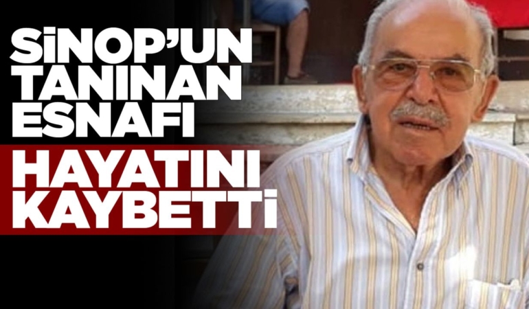 Sinoplu terziden acı haber