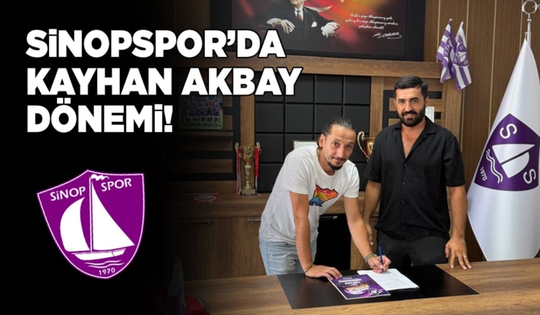 Sinopspor’a yeni teknik direktör!