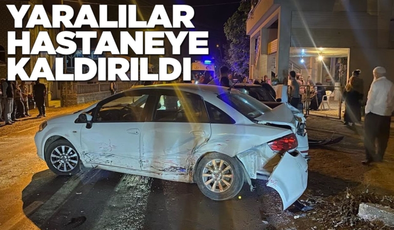 Sinop’taki kazada 8 kişi yaralandı
