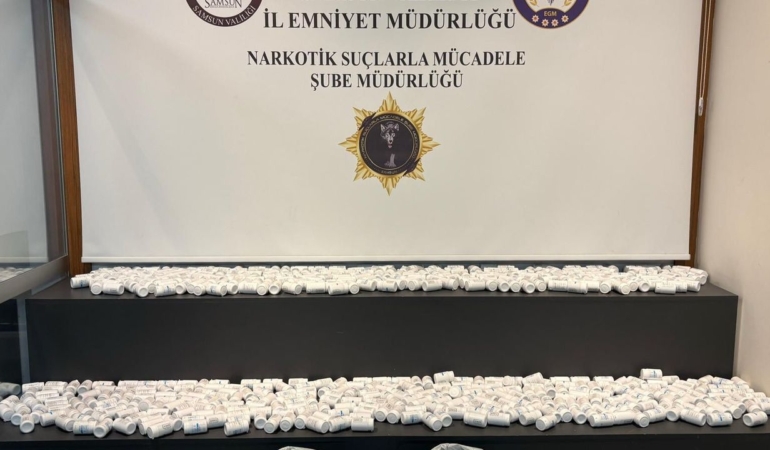 samsunda-45-bin-sentetik-madde-hap-ele-gecirildi