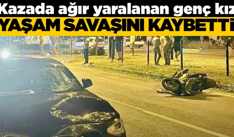 Sinop’taki motosiklet kazasından acı haber geldi