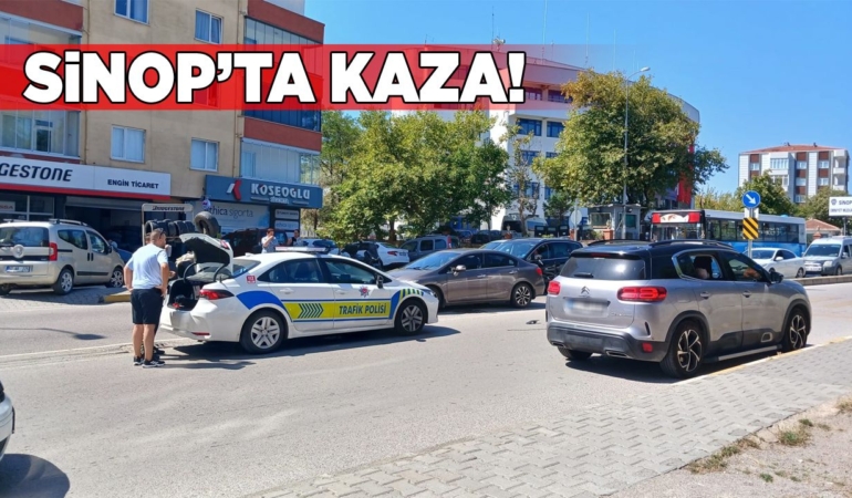 Yasak yerde U dönüşü kazaya neden oldu