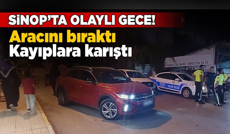 Sinop’ta polis ekiplerinden sıcak takip!