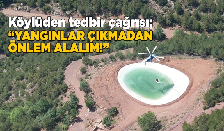 Sinop’ta yangın havuzu eksikliği gündeme getirildi