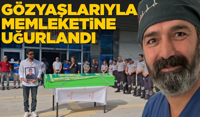 Sinop’ta hayatını kaybeden hemşireye son görev!