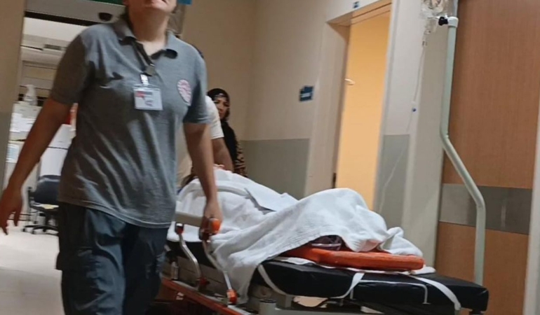 Üçüncü kattan düşen çocuk ağır yaralandı