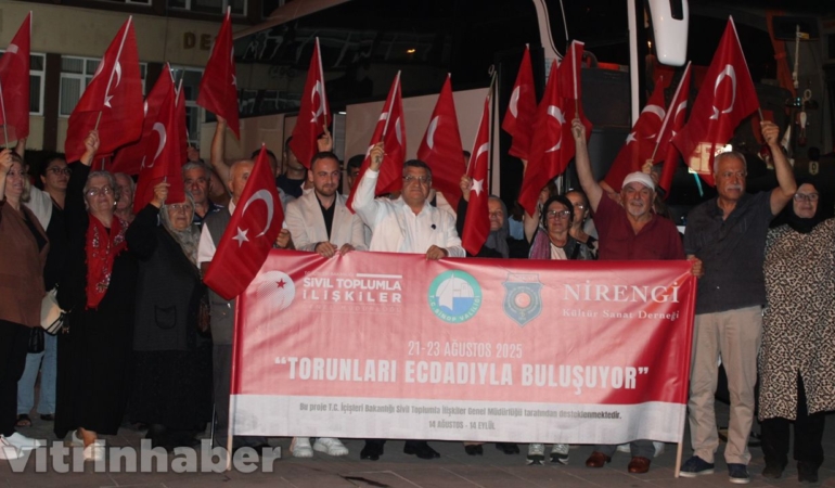 Sinoplu şehit aileleri ve gaziler törenle Çanakkale’ye uğurlandı
