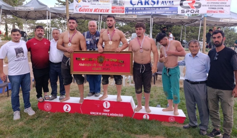 Sinop Abdaloğlu Güreşleri’nde başpehlivan belli oldu