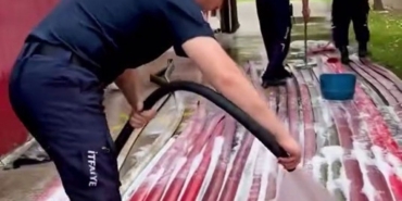 yangin-sonrasi-ekipman-temizligi-yapildi