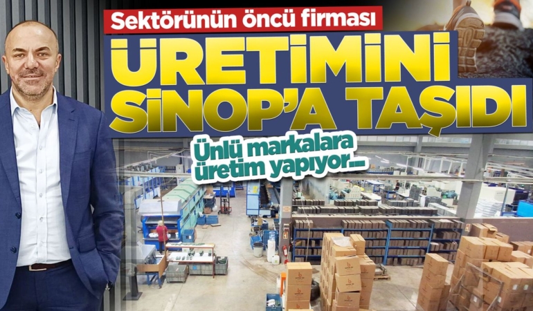 Bayrak EBT’den Sinop’a büyük yatırım: Hedef dünya pazarı