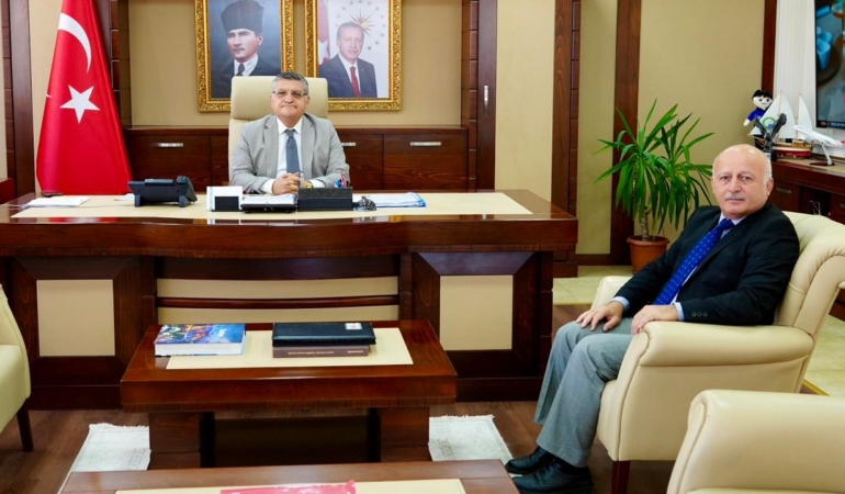 Müdür Yıldırım’dan Özarslan’a veda ziyareti