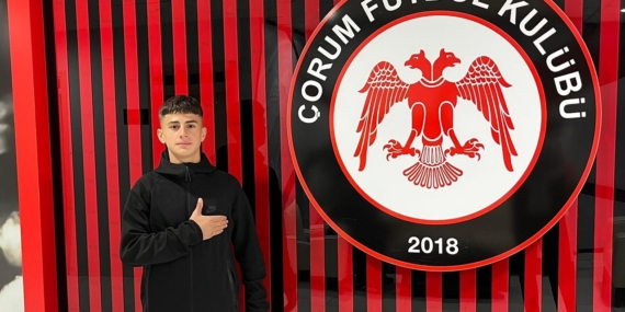 Sinop’un genç yeteneği Çorum FK’ya transfer oldu