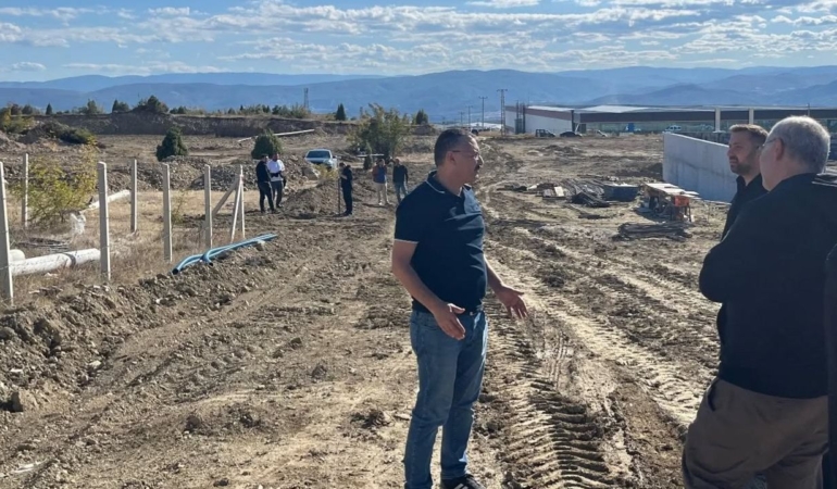 Boyabat OSB’de çalışmalar devam ediyor