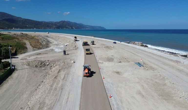 Türkeli Sahil Yolu Projesinde sona yaklaşılıyor