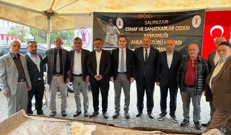 Ahilik Haftası kapsamında ahilik pilavı ikramı yapıldı