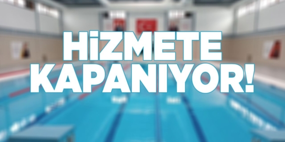 Boyabat Yüzme Havuzu hizmete kapanıyor