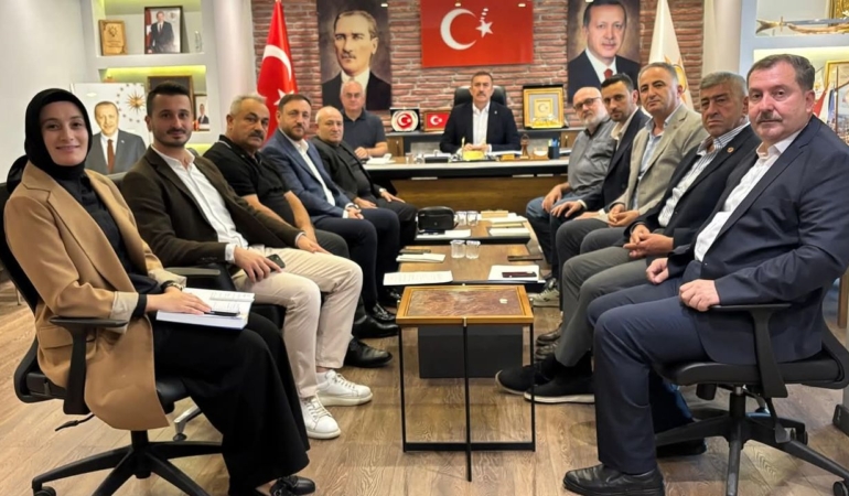 AK Parti Sinop İlçe Başkanları Toplantısı yapıldı