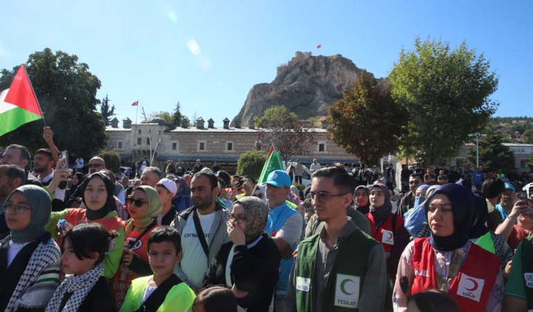 İsrail’in Gazze’deki saldırıları Tokat’tan tepki