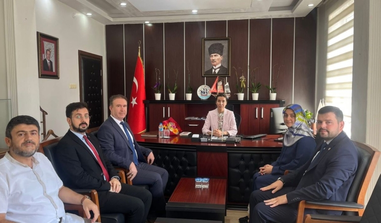 Mevlid-i Nebi Haftası dolayısıyla Kaymakam Büyüker’e ziyaret