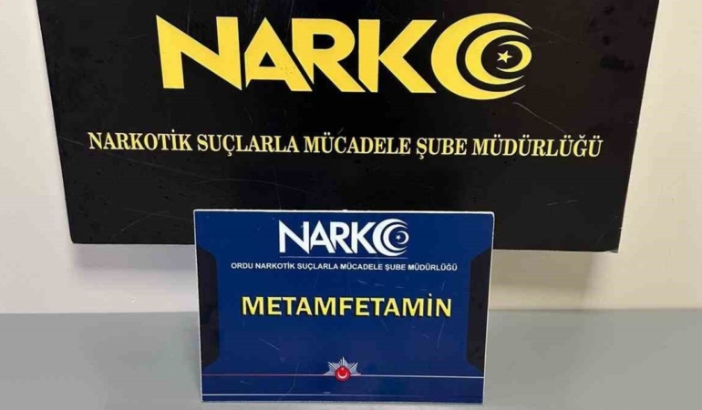 Ordu’da narkotik operasyonları: 1 tutuklama