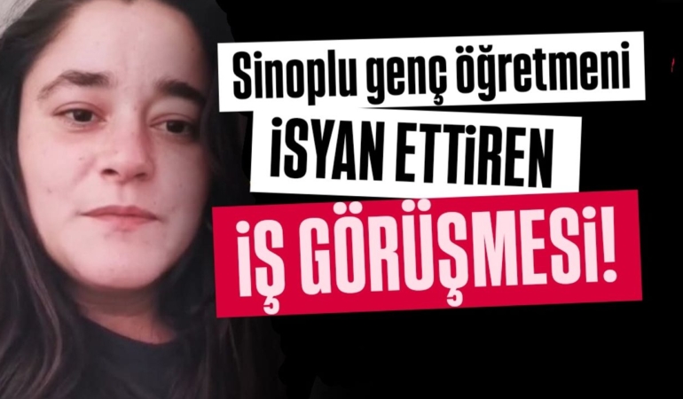 Genç öğretmeni isyan ettiren teklif