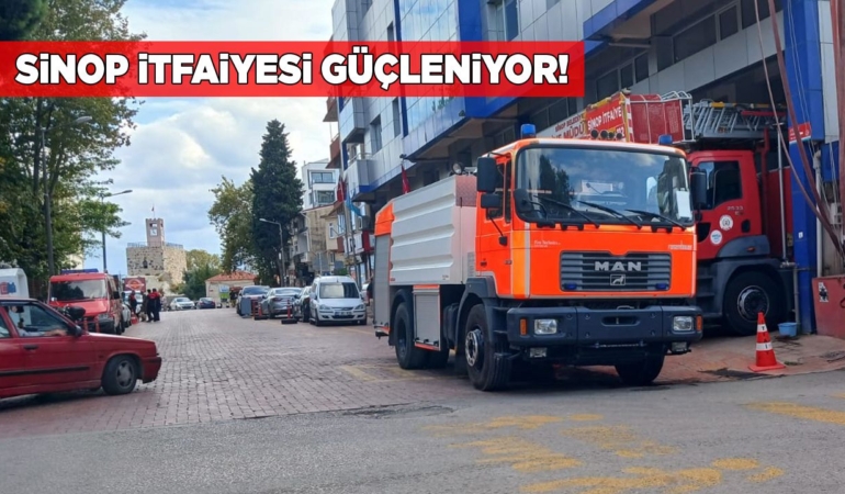 Yeni itfaiye araçları filoya katıldı