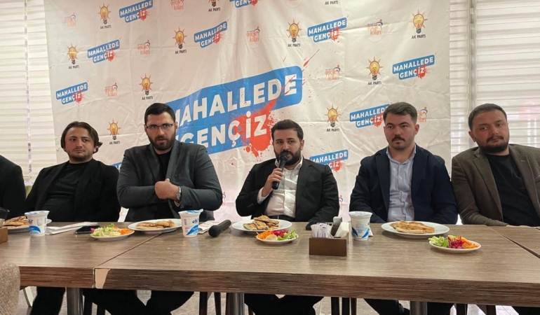 Tekkeköy’de AK Parti gençlik teşkilatı buluştu