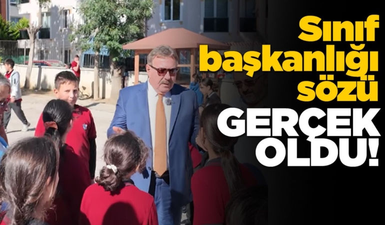 Öğrencilerin daveti, Başkan Belovacıklı’yı sınıfa taşıdı