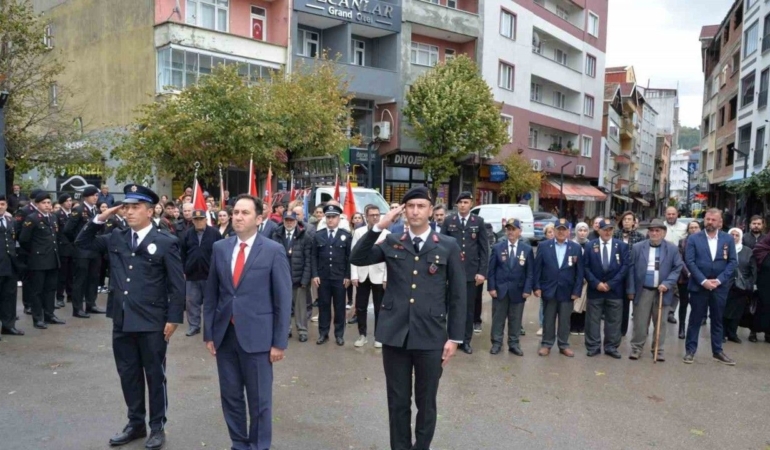 Türkeli’de Gaziler Günü töreni yapıldı